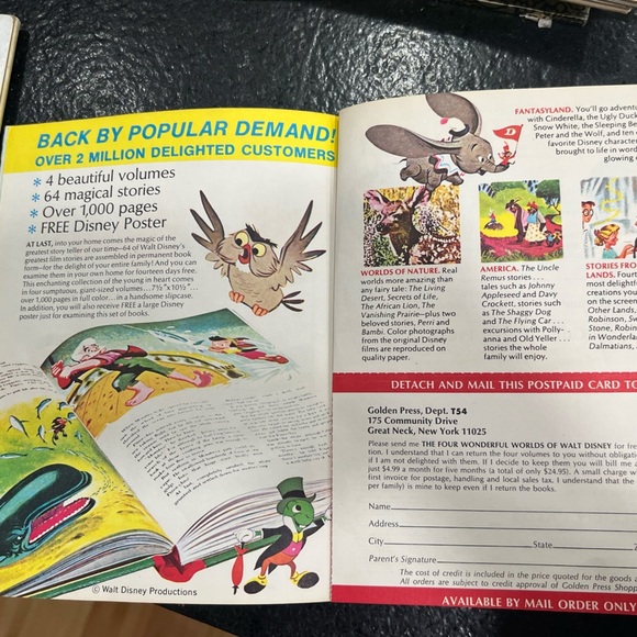 Walt Disney little golden book Mickey Mouse and the Best Neighbor Contest 1978 - Picture 7 of 7